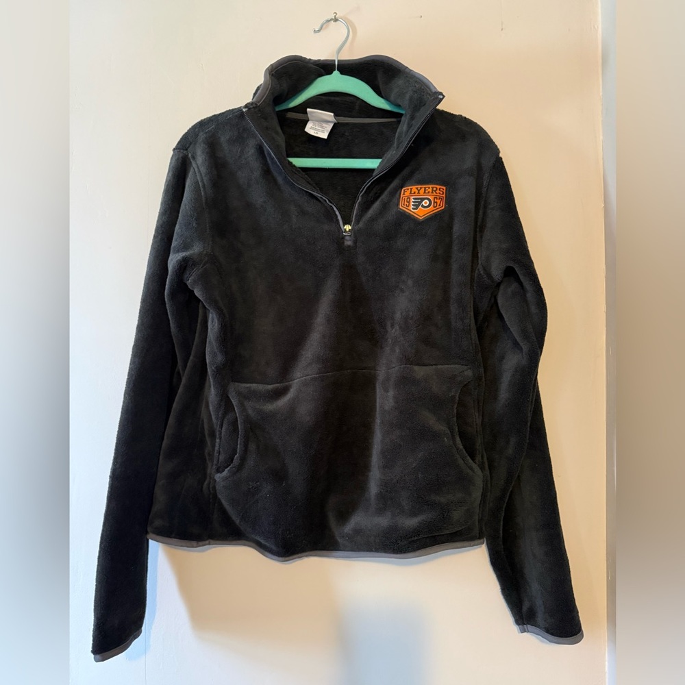 Philadelphia Flyers NHL quarter zip fleece